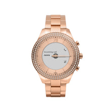 Load image into Gallery viewer, Stella Gen 6 Hybrid Smartwatch Rose Gold-Tone Stainless Steel
