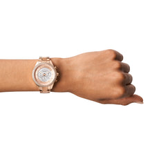 Load image into Gallery viewer, Stella Gen 6 Hybrid Smartwatch Rose Gold-Tone Stainless Steel
