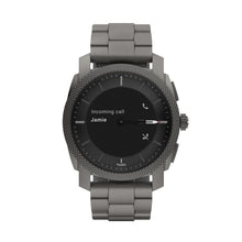 Load image into Gallery viewer, Machine Gen 6 Hybrid Smartwatch Smoke Stainless Steel
