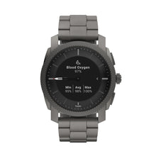 Load image into Gallery viewer, Machine Gen 6 Hybrid Smartwatch Smoke Stainless Steel
