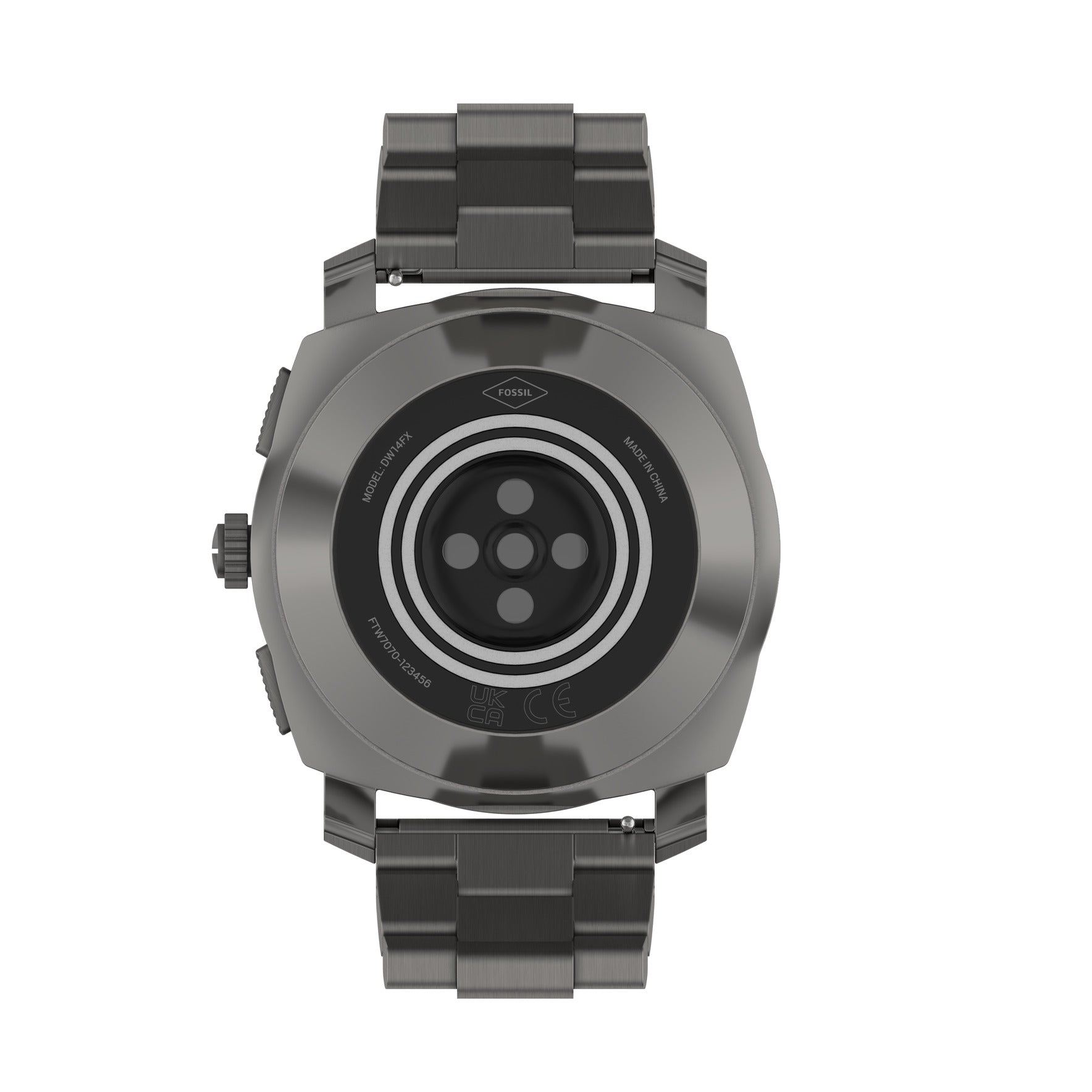 Machine Gen 6 Hybrid Smartwatch Smoke Stainless Steel Fossil Malaysia