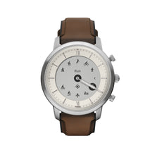 Load image into Gallery viewer, Neutra Gen 6 Hybrid Smartwatch Medium Brown Leather
