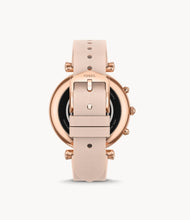 Load image into Gallery viewer, Carlie Gen 6 Hybrid Smartwatch Pink Leather
