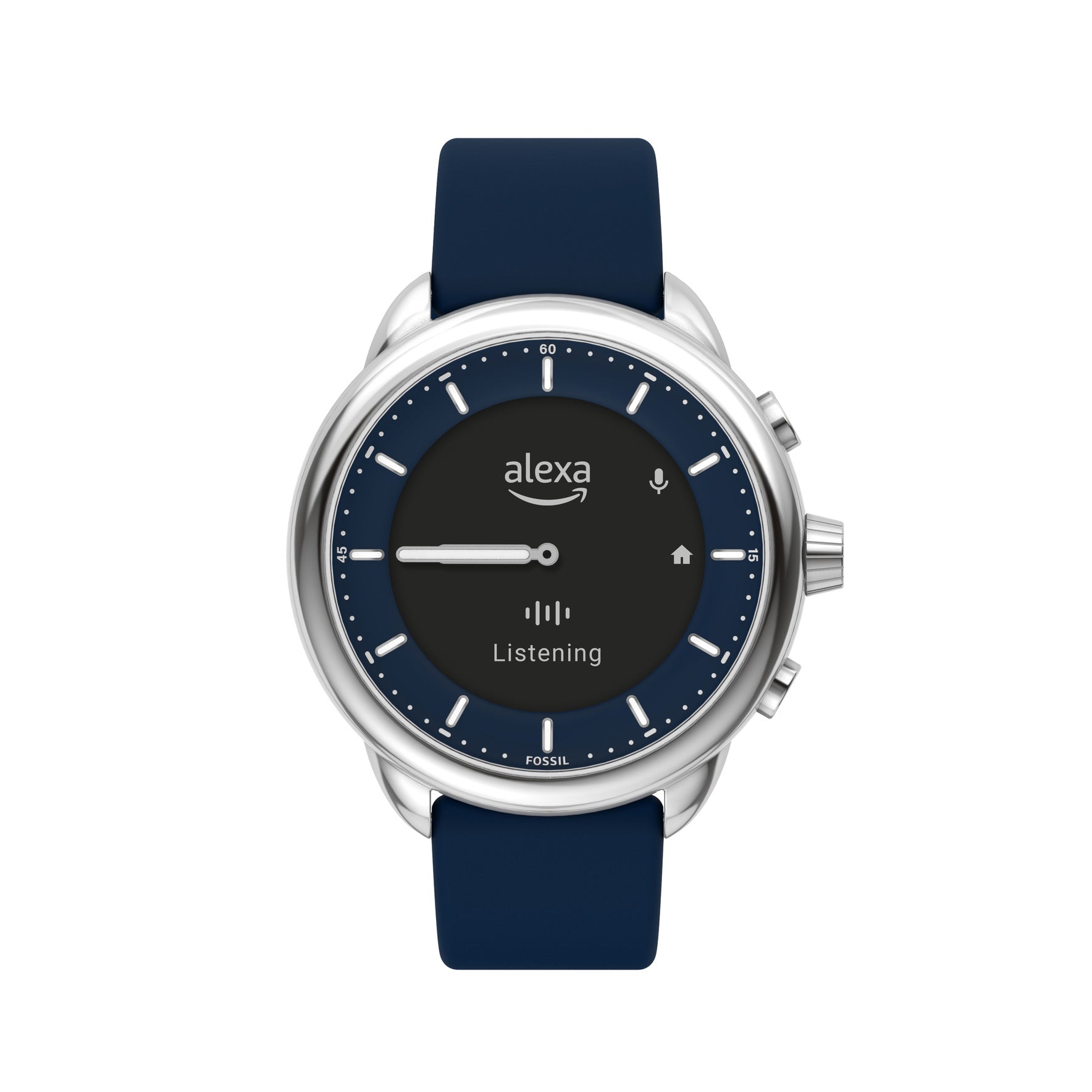 Gen 6 Wellness Edition Hybrid Smartwatch Navy Silicone – Fossil Malaysia