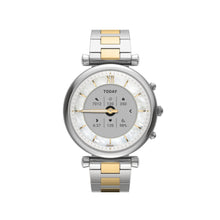 Load image into Gallery viewer, Carlie Gen 6 Hybrid Smartwatch Two-Tone Stainless Steel
