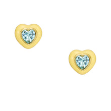 Load image into Gallery viewer, Color Pop Pink Heart Stud Earrings
