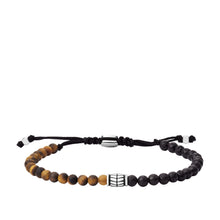 Load image into Gallery viewer, Tiger&#39;s Eye Beaded Bracelet
