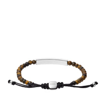 Load image into Gallery viewer, Tiger&#39;s Eye Beaded Bracelet
