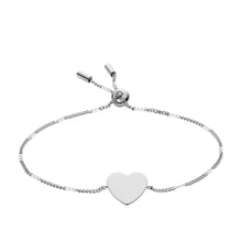 Load image into Gallery viewer, Engravable Heart Stainless Steel Bracelet
