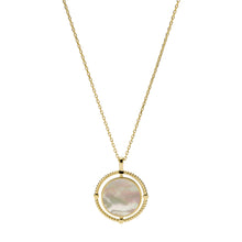 Load image into Gallery viewer, Val Vintage Heritage Mother-of-Pearl Pendant Necklace
