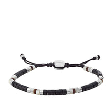 Load image into Gallery viewer, Vintage Casual Summer Beads Black Onyx Coconut and Shell Beaded Bracelet
