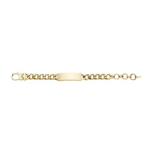 Load image into Gallery viewer, Drew Gold-Tone Stainless Steel ID Bracelet
