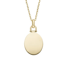 Load image into Gallery viewer, Drew Gold-Tone Stainless Steel Pendant Necklace
