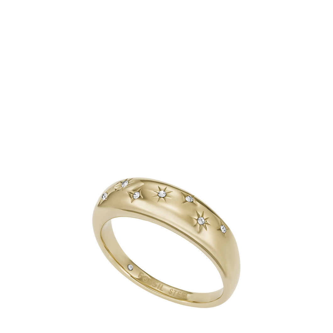 Sadie Under the Stars Gold-Tone Stainless Steel Ring