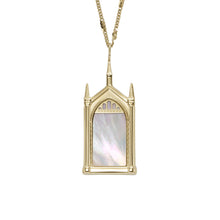 Load image into Gallery viewer, Limited Edition Harry Potter™ Mirror of Erised Mother of Pearl Chain Necklace
