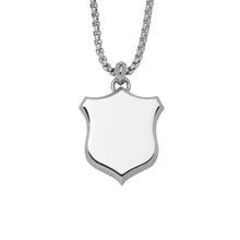 Load image into Gallery viewer, Heritage Shield Stainless Steel Pendant Necklace

