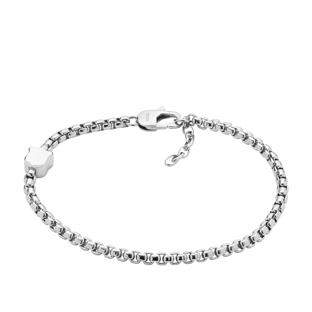 Heritage Shield Stainless Steel Chain Bracelet