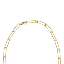Load image into Gallery viewer, Sutton Mother-of-Pearl Shield Gold-Tone Stainless Steel Chain Necklace

