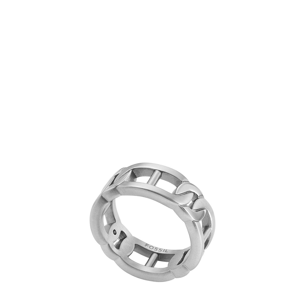 Heritage D-Link Stainless Steel Band Ring