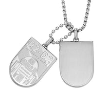 Load image into Gallery viewer, Star Wars™ R2-D2™ Stainless Steel Dog Tag Necklace
