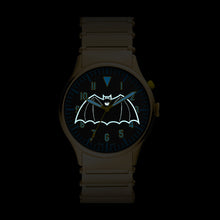 Load image into Gallery viewer, Limited Edition Batman™ Legacy LED Gold-Tone Stainless Steel Watch Set
