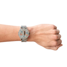 Load image into Gallery viewer, STAPLE x Fossil Limited Edition Nate Sundial Sandstone Silicone Watch
