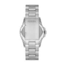 Load image into Gallery viewer, Limited Edition Fossil Blue GMT Stainless Steel Watch
