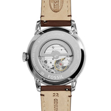 Load image into Gallery viewer, Townsman Automatic Leather Watch Brown
