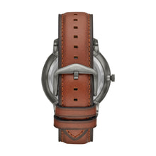 Load image into Gallery viewer, Neutra Automatic Amber Leather Watch
