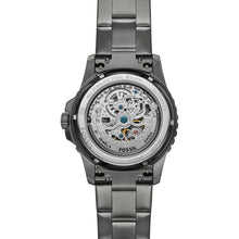 Load image into Gallery viewer, FB-01 Automatic Smoke Stainless Steel Watch

