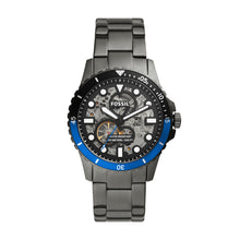 Load image into Gallery viewer, FB-01 Automatic Smoke Stainless Steel Watch

