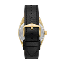 Load image into Gallery viewer, Everett Automatic Black Eco Leather Watch
