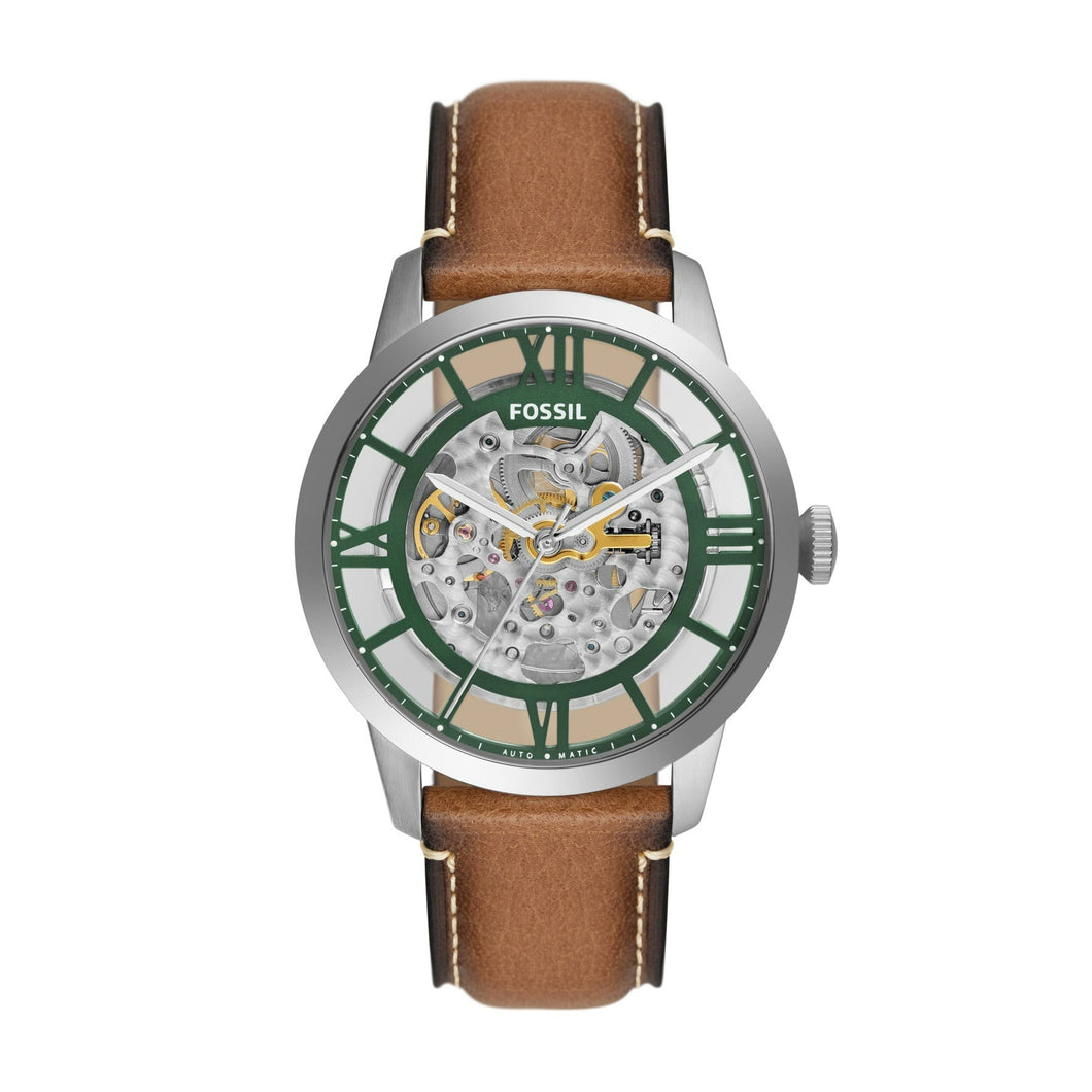 Townsman Automatic Tan Eco Leather Watch