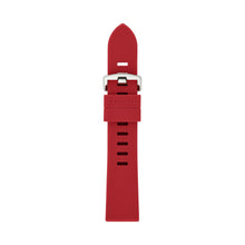 Load image into Gallery viewer, 20mm Red Silicone Strap
