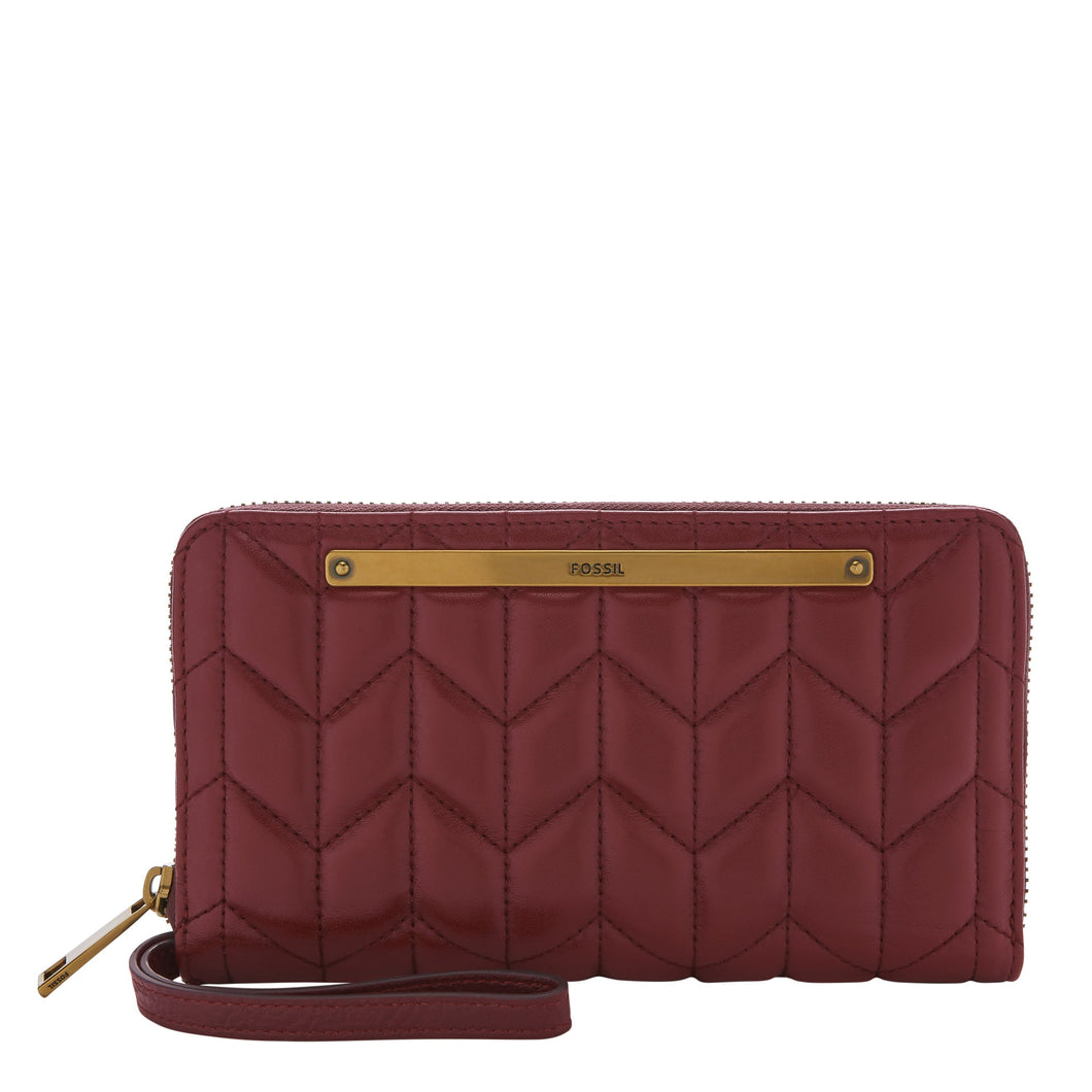 Liza Zip Around Clutch