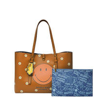 Load image into Gallery viewer, Fossil x Smiley® Vegan Cactus Sustainable Tote
