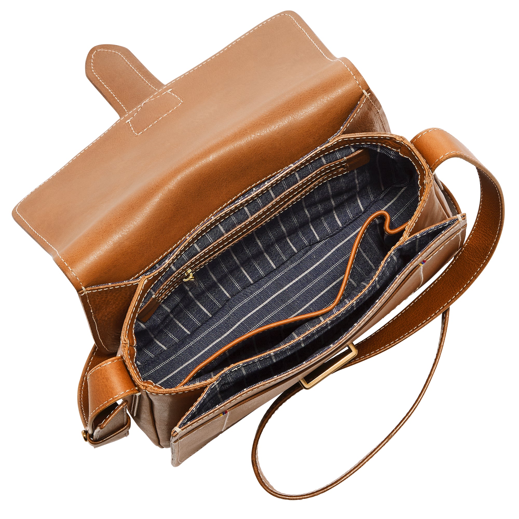 Tremont Leather Flap Crossbody Bag